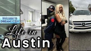 WE MOVED TO AUSTIN TEXAS!  Day 1 (for a weekend) + DreamCon 2024 + Apartment Tour