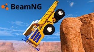 BeamNG Drive Адские СПУСКИ