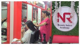 Beti ka haircut ‍️  ‍️ karwane gyi NR Beauty Salon   Sangaria