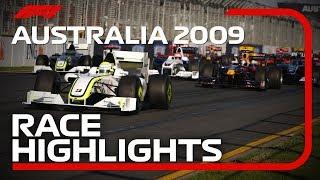 Brawn GP Win Debut Race in Melbourne | 2009 Australian Grand Prix Highlights