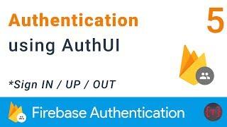 Firebase | Authentication | Register, Sign In, Logout