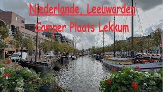 Niederlande, Leeuwarden, Camper Plaats Lekkum