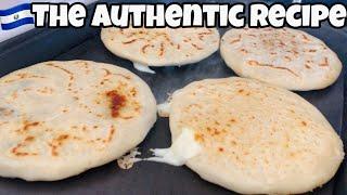 HOW TO MAKE PUPUSAS STEP BY STEP -THE AUTHENTIC SALVADORAN RECIPE!