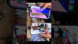 POCO X6 PRO VS I PHONE 16 PLS SPEED TEST ️ #pocox #pocophone