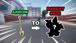 [YBA] trading from mysterious arrow TO RAREST SKIN -episode 1