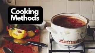 Exploring Culinary Mastery: A Tour of Cooking Methods.  #cookingvocabulary