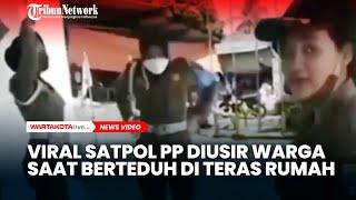 Viral Anggota Satpol PP Diusir Warga Saat Berteduh di Teras Rumah