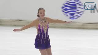 Celine Hamel. Oberstdorf 2019. Bronze Ladies I FS. 28 place