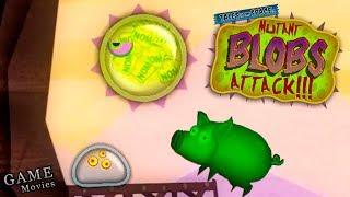 Суровый Лизун Глазастик Нашел Лизуна и Свинью! Мульт Игра Tales from Space Mutant Blobs Attack