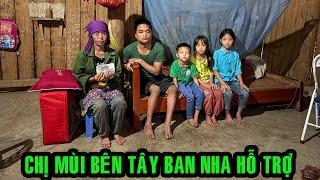 PHẦN QUÀ ĐẶC BIỆT CHỊ MÙI Ở TÂY BAN NHA GỬI VỀ TẶNG CHO GIA ĐÌNH EM A PÁO " KHỔ HƠN CHỮ KHỔ "