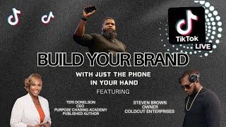 TIK TOK MONETIZATION BRAND BUILDER BOOT CAMP: BUILD YOU BRAND WITH JUST THE PHONE IN YOUR HAND