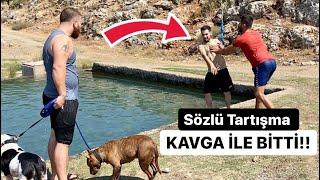 Köpekleri Havuzda Yüzdürme Diyen Adamla Sözlü Tartışma KÖTÜ BİTTİ!!