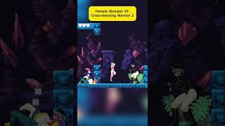 Female Monster VS Cross-dressing Warrior 2 | Gameplay Walkthrough | Apk Teki #gameshorts #gameshorts