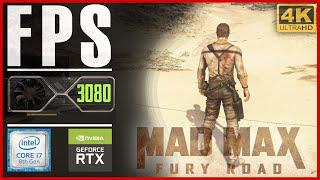 Mad Max | RTX 3080 + Intel Core i7 8700K  Ultra Settings [4K] | #BLACKRINSLER