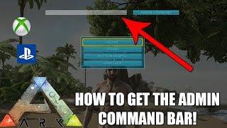 ARK - HOW TO ACCESS THE ADMIN COMMAND BAR - USE CONSOLE COMMANDS! - (Ark Tutorial)