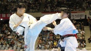 【新極真会】第44回全日本空手道選手権大会　女子準々決勝3 SHINKYOKUSHINKAI