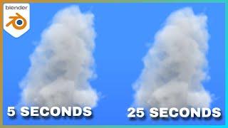 Clouds in Blender: Secrets for Fast Rendering