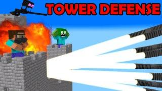 Minecraft Mobs : Tower Defense - Minecraft Animation