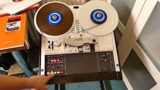 Studer A807 How (not) to thread the tape to circumvent the tape going across fixed guides near head