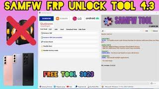 Samfw Frp Tool 4.3 | Remove Samsung Frp One Click | Samfw Frp Unlock Tool 4.3 ,3023