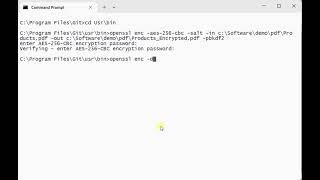 Lock & Unlock Your PDFs with OpenSSL with a Password | Encrypting and Decrypting PDF files