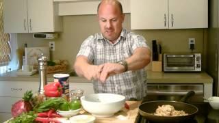 Chef Anthony Pino Crab Cakes with Corn Remoulade