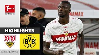 GUIRASSY is Back!  | VfB Stuttgart - Borussia Dortmund 2-1 | Highlights | MD 11 – Bundesliga 23/24