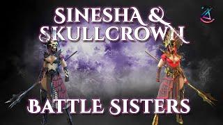 Raid Shadow Legends | Sinesha and Skullcrown - Battle sisters in action