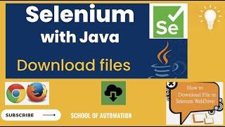 Download file with Selenium|Check downloaded File|Delete Existing file-Chrome|Firefox-Java-Webdriver