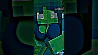 zombie girl release fart -minecraft animation #shorts