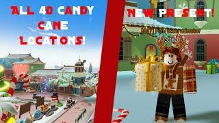 ALL 40 Candy Cane Locations! | Fishing Simulator 2024!