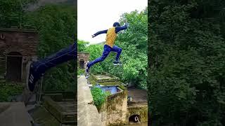 Real life krrish  jump by Indian Parkour @Flyingmeenaboi #indianparkour #krrish