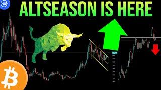 IT'S OFFICIALLY TIME FOR ALTCOIN SEASON | BITCOIN