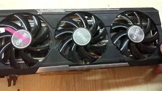 Ремонт видеокарты R9 390 SAPPHIRE NITRO. Типовая неисправность.