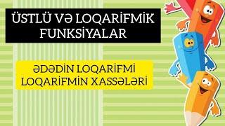 Üstlü və Loqarifmik Funksiyalar-6/RIYAZIYYAT/İzahlı Həllər/Turqut Heyderli/2020