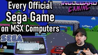 Every Official Sega Game Released on MSX and MSX2