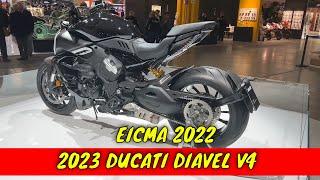 2023 Ducati Diavel V4 Walkaround EICMA 2022 Fiera Milano Rho