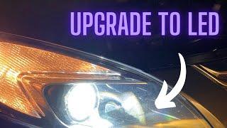 How to fit LED headlight bulbs to your Vauxhall/Opel Zafira-C, Insignia, Astra, Corsa, Mokka, Adam.