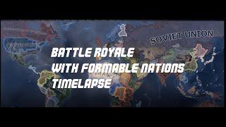 Hoi4 Timelapse - Battle Royale With Formable Nations