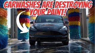 The Truth About How Car Washes Are Destroying Your Car’s Paint!