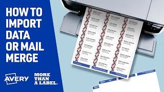 How to Use Mail Merge with Avery Products