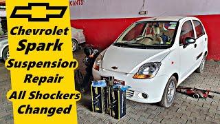 Chevy Spark Suspension repair | Front & Rear Shockers Changed