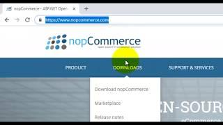 Installation of NOP Commerce on localhost