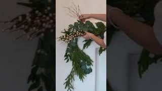 HOW TO STYLE MANTEL WITH GARLAND | LAYERING HACK