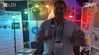 LDI 2023: WG Drones Showcases DR-001 and DR-002 Drones for Light Shows