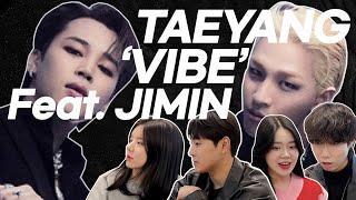 |SUB| Korean React To TAEYANG - 'VIBE (feat. Jimin of BTS)' M/V