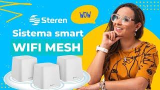 Sistema Smart Wi-Fi MESH triple, 2,4 GHz y 5 GHz (B/G/N/A/AC/V/R) @EpicQueenOficial