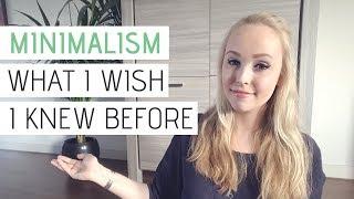 MINIMALIST LIVING | What I wish I knew before minimalism