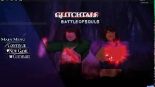 Roblox: Glitchtale Battle Of Souls Void Gaster Lvl 0 - Lvl 23