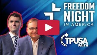 Steve Deace & Charlie Kirk at Freedom Night in America | June 2025